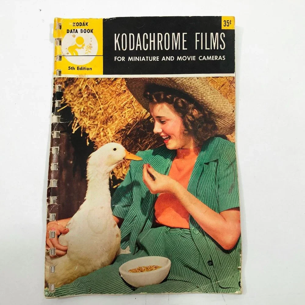 Kodachrome Films Kodak Data Book for Miniature & Movie Cameras 5th Edition